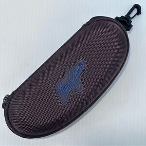 Maui Jim Textured Hard Shell Sunglasses Case Zippered Belt Clip